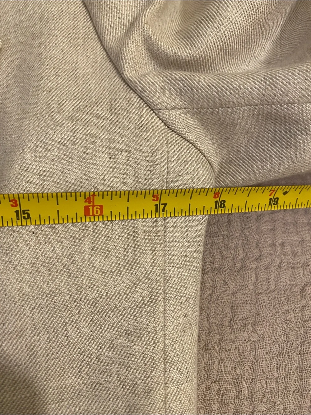 J. Crew PARKE Light Beige Single-Button Tailored Linen Blazer. Size 4